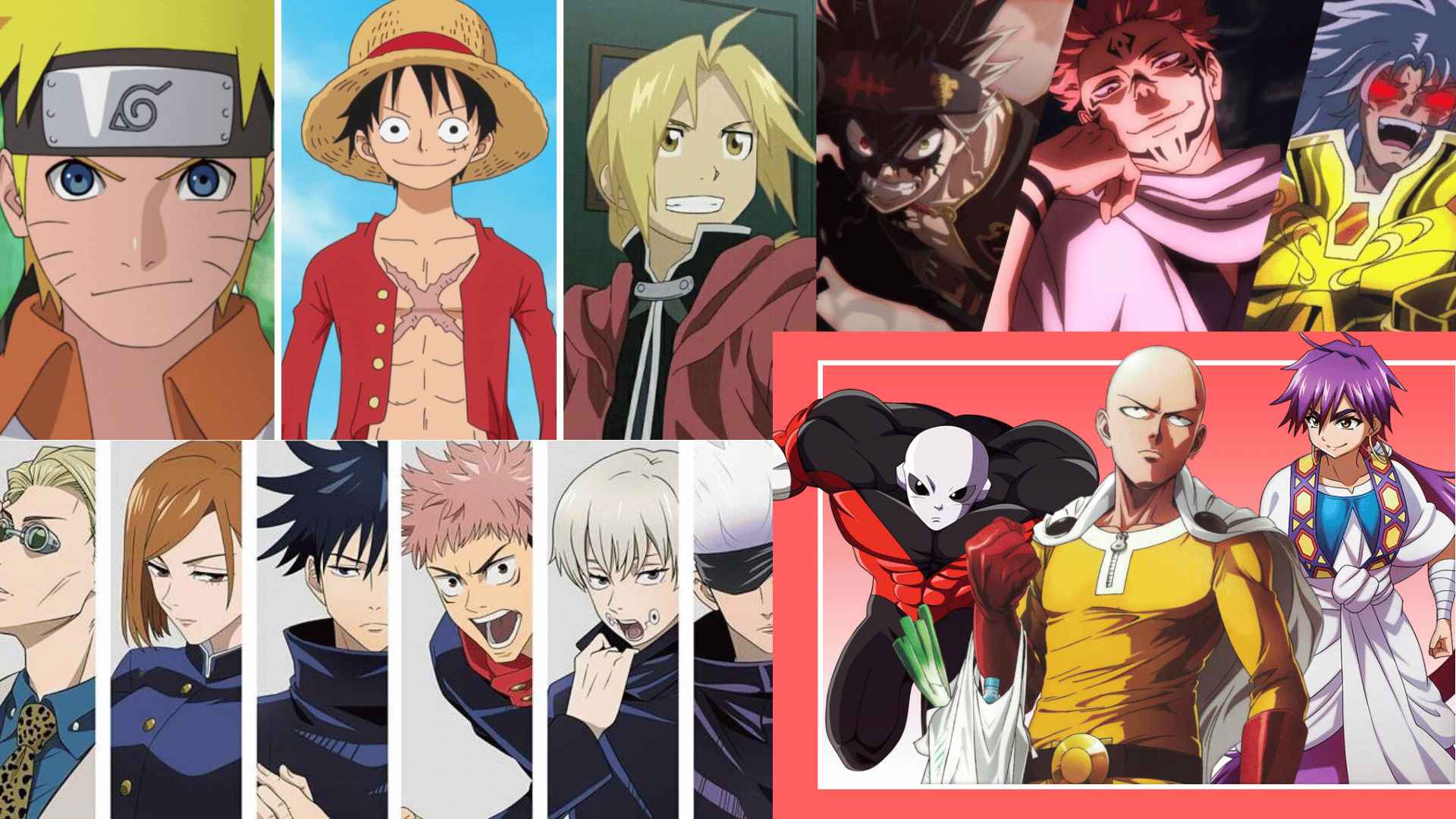Nomes de personagem de anime masculino